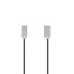 Hama Essential Cable HDMI 4K Macho - Longitud 1m - Soporta ARC - Ethernet - Velocidad hasta 18Gbps - Blindaje Completo - Color Negro y Plata