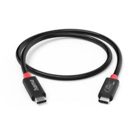 Hama Essential Cable USB-C Macho - Potencia Maxima 240W - Longitud 2m - Velocidad hasta 20Gbps - Blindaje Doble - Color Negro
