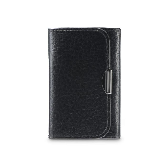 Hama Essential Set de Mini Destornilladores 24 en 1 - Estuche Organizador - 19.1x9.6x6cm - Color Negro