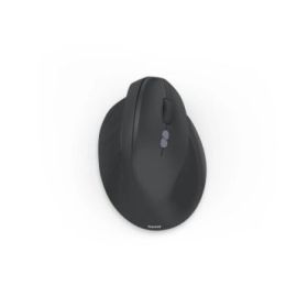 Hama EWM-500R Raton Optico Vertical Inalambrico para Diestros 1600dpi - Ergonomico - 7 Botones - Rango 10m - Silencioso - 7.1x8.6x11.5cm - Color Negro