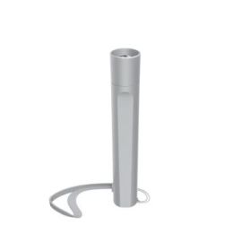Hama Fl120 Linterna LED - Potencia 3W - 120 Lumenes - Funciona con 2 Pilas AA - Color Plata