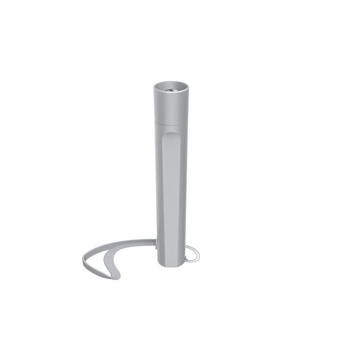 Hama Fl120 Linterna LED - Potencia 3W - 120 Lumenes - Funciona con 2 Pilas AA - Color Plata