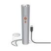 Hama Fl350-C Linterna LED - Recargable - 350 Lumenes - Bateria 18650 de Litio - Color Plata