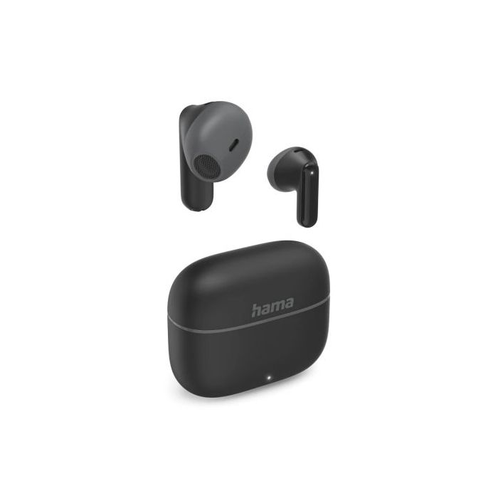 Hama Freedom Light II Auriculares con Microfono Omnidireccional - Bluetooth - Rango 10m - Asistente de Voz - Carga por USB-C - Color Negro