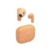 Hama Freedom Light II Auriculares Inalambricos con Microfono Omnidireccional - Bluetooth - Autonomia hasta 20h - Rango 10m - Asistente de Voz - Carga por USB-C - Color Naranja
