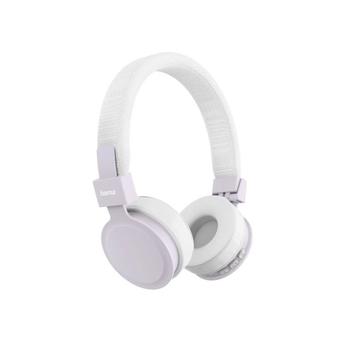 Hama Freedom Lit III Auriculares con Microfono Omnidireccional - Bluetooth - Plegable - Diadema Ajustable - Rango 10m - Asistente de Voz - Carga por USB-C - Color Blanco