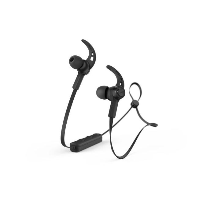 Hama Freedom Run II Auriculares Deportivos - Bluetooth - Rango 10m - Asistente de Voz - Color Negro