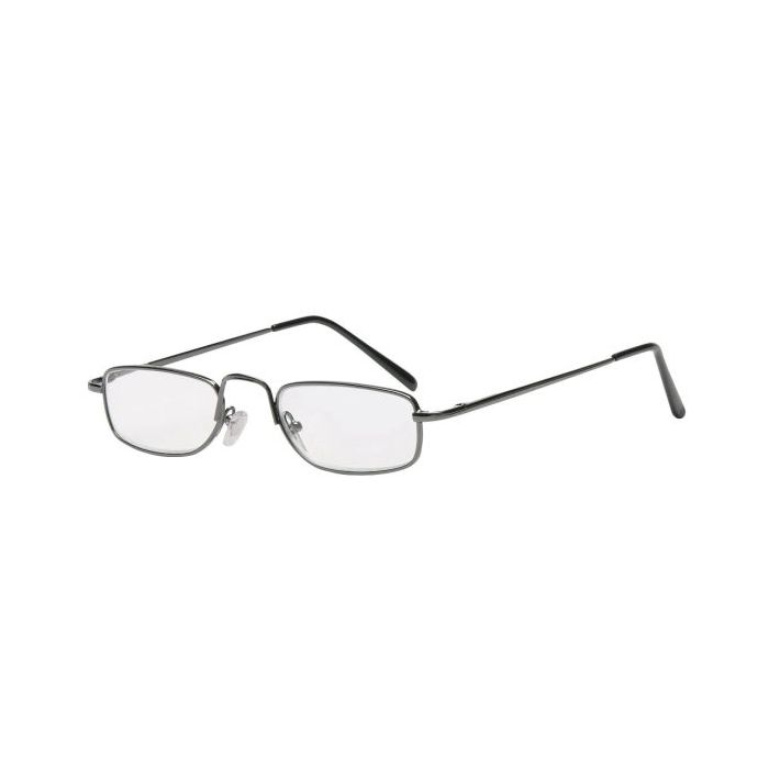 Hama Gafas de Lectura de +2.0 Dioptrias - Montura Metalica - Unisex - Color Plata
