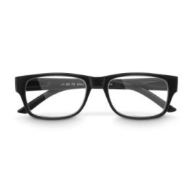 Hama Gafas de Lectura de +2.5 Dioptrias - Montura de Plastico Reciclado - Unisex - Color Negro