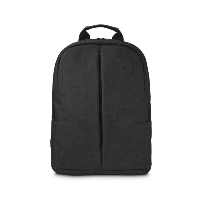 Hama Genua Mochila para Portatiles hasta 15.6" - Capacidad 14L - Poliester - Interior Acolchado - Bolsillo Frontal - 35x46x9cm - Color Negro