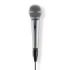 Hama Jam Star Microfono Dinamico - Cable 3m - 100Hz - Jack 3.5mm - Cardioide - 600 Ohm - 170x52x52mm - Color Plata