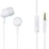 Hama Kooky Auriculares con Microfono - Cable 1.2m - Jack 3.5mm - Color Blanco