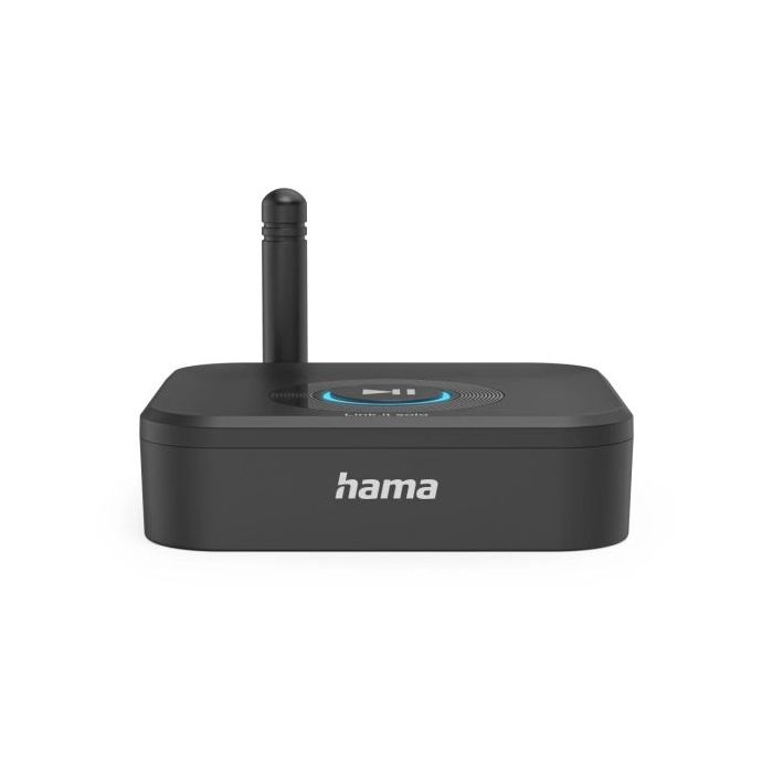 Hama Link It Solo Adaptador de Audio Bluetooth - USB-C - Rango de 50m - Jack 3.5mm Hembra - Color Negro