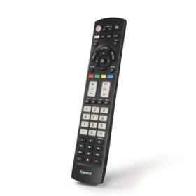 Hama Mando a Distancia para TV Panasoni - Alcance 10m - 56 Botones - Acceso Directo a Plataformas de Streaming - 21.4x5x2.3cm - Color Negro