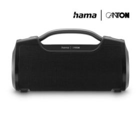 Hama Mate Pro Altavoz Portatil - Potencia 60W - Bluetooth - USB-C - Bateria 3600mAh - IPX6 - Rango 10m - 17.2x31x12cm - Color Negro