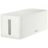 Hama Maxi Caja para Regletas y Cables - Facil Organizacion y Limpieza - Proteccion Infantil y de Mascotas - Diametro Maximo del Cable 20mm - 40.6x15.6x13.5cm - Color Blanco
