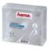 Hama Pack de 5 Cajas Dobles Vacias para CD/DVD - Poliestireno - 14x12.4x1.04cm - Color Transparente