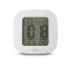 Hama Rc 45 Radio Reloj Despertador - Termometro - Pantalla Digital - Funcion de Repeticion de Alarma - Zona Horaria Ajustable - 7.8x4x7.8cm - Color Blanco
