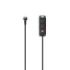 Hama Regleta Alimentacion con 2 Tomas - Potencia Maxima 3680W - IP44 - Cable 2m - Permite Montaje en Pared - Enchufe Schuko Recto - 7.5x5x22cm - Color Negro