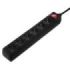 Hama Regleta Alimentacion con 6 Tomas - Cable 1.4m - Interruptor de Encendido - 33.7x5.5x4.7cm - Color Negro