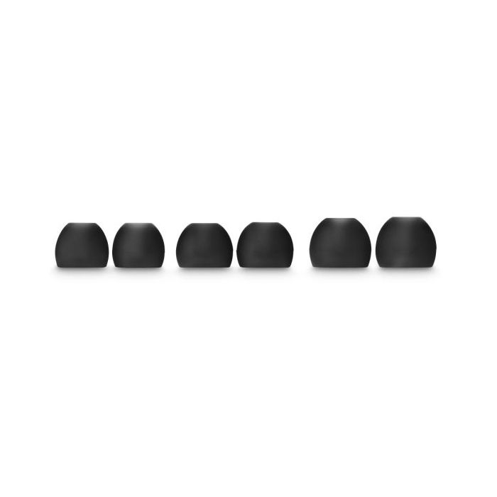 Hama Set de 6 Almohadillas de Repuesto - Silicona - Color Negro