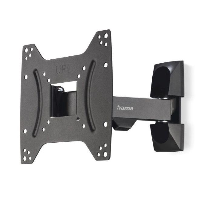 Hama Soporte de Pared para TV hasta 48" - Peso Max 20kg - Inclinable - Giratorio - VESA 200x200mm - Acero - Gestor de Cables - Color Negro