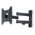 Hama Soporte de Pared para TV hasta 48" - Peso Max 20kg - Inclinable - Giratorio - VESA 200x200mm - Acero - Gestor de Cables - Color Negro