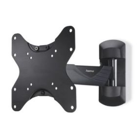 Hama Soporte de Pared para TV hasta 50" - Peso Max 35kg - Inclinable - Giratorio - VESA 200x200mm - Acero - Gestor de Cables - Color Negro