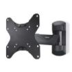 Hama Soporte de Pared para TV hasta 50" - Peso Max 35kg - Inclinable - Giratorio - VESA 200x200mm - Acero - Gestor de Cables - Color Negro
