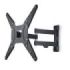 Hama Soporte de Pared para TV hasta 65" - Peso Max 25kg - Inclinable - Giratorio - VESA 400x400mm - Acero - Gestor de Cables - Color Negro