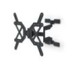 Hama Soporte de Pared para TV hasta 65" - Peso Max 30kg - Inclinable - Giratorio - Extraplano - VESA 400x400mm - Gestor de Cables - Nivel de Burbuja Integrado - Plantilla de Perforacion - Color Negro