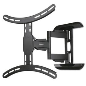Hama Soporte de Pared para TV hasta 65" - Peso Max 35kg - Inclinable - Giratorio - VESA 400x400mm - Acero - Gestor de Cables - Nivel de Burbuja - Color Negro