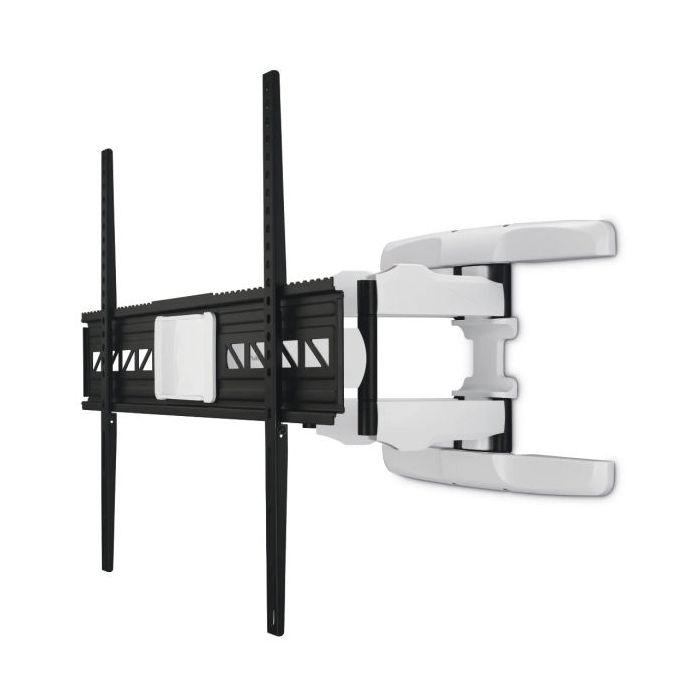Hama Soporte de Pared para TV hasta 90" - Peso Max 75kg - Inclinable - Giratorio - VESA 800x600mm - Gestor de Cables - Nivel de Burbuja Integrado - Plantilla de Perforacion - Color Blanco y Negro