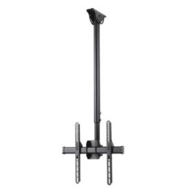 Hama Soporte de Techo para TV hasta 65" - Peso Max 50kg - Inclinable - Giratorio - VESA 400x400mm - Acero - Color Negro