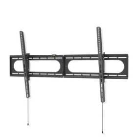 Hama Soporte Fijo de Pared para TV hasta 120" - Peso Max 100kg - Inclinable - VESA 1100x600mm - Acero - Nivel de Burbuja - Color Negro