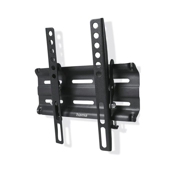Hama Soporte Fijo de Pared para TV hasta 48" - Peso Max 25kg - VESA 200x200mm - Acero - Nivel de Burbuja Integrado - Color Negro