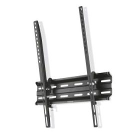 Hama Soporte Fijo de Pared para TV hasta 65" - Peso Max 35kg - Inclinable - VESA 400x400mm - Acero - Nivel de Burbuja - Color Negro