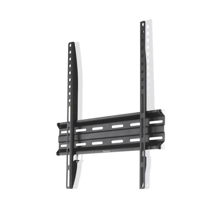 Hama Soporte Fijo de Pared para TV hasta 65" - Peso Max 35kg - VESA 400x400mm - Acero - Nivel de Burbuja - Color Negro