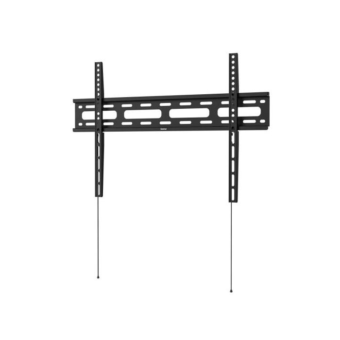 Hama Soporte Fijo de Pared para TV hasta 75" - Peso Max 40kg - VESA 600x400mm - Acero - Nivel de Burbuja - Color Negro