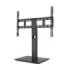 Hama Soporte para TV hasta 65" - Peso Max 40kg - Giratorio - VESA 600x400mm - Acero - Altura Ajustable - Gestor de Cables - Color Negro