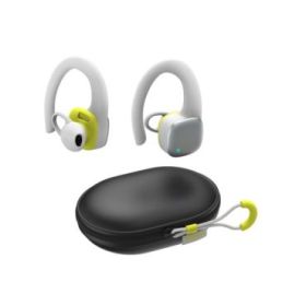 Hama Spirit Athletics Auriculares Deportivos - Bluetooth - Autonomia hasta 7h - Microfono Omnidireccional - Rango 10m - IPX5 - Asistente de Voz - Carga por USB-C - Color Blanco