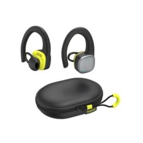 Hama Spirit Athletics Auriculares Deportivos - Bluetooth - Autonomia hasta 7h - Microfono Omnidireccional - Rango 10m - IPX5 - Asistente de Voz - Carga por USB-C - Color Negro