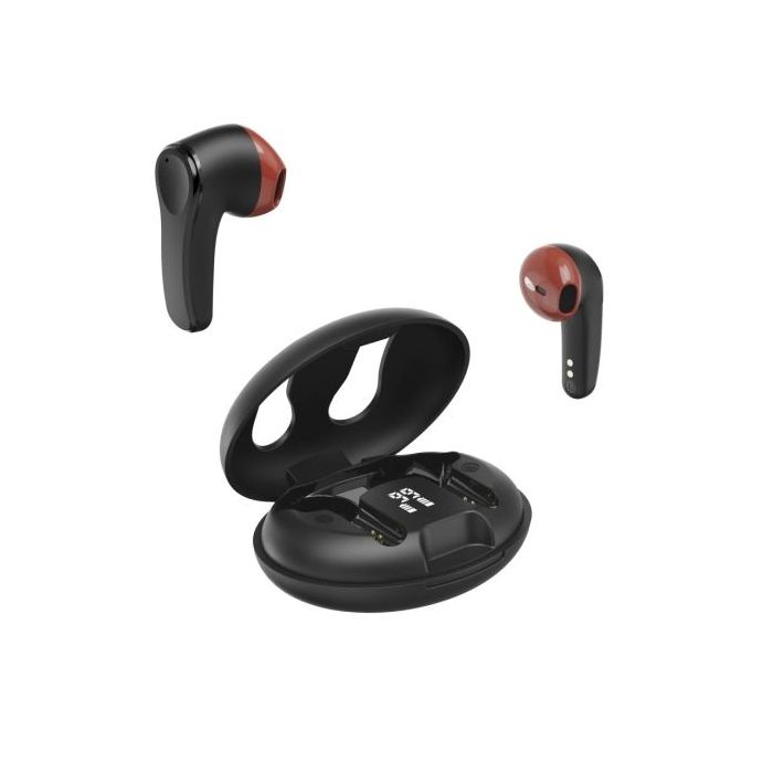 Hama Spirit Unchained Auriculares con Microfono Omnidireccional - Bluetooth - Rango 10m - Pantalla LED - Asistente de Voz - Color Negro