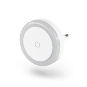 Hama Touch Luz LED Nocturna con Enchufe - IP20 - 6.4x6.4x6.3cm - Color Blanco