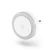 Hama Touch Luz LED Nocturna con Enchufe - IP20 - 6.4x6.4x6.3cm - Color Blanco
