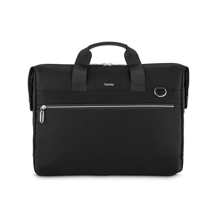 Hama Ultimate Maletin para Portatiles hasta 14.1" - Poliester - Bolsillo para Tablets hasta 11" - Interior Acolchado - 40.5x7x30cm - Color Negro