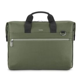 Hama Ultimate Maletin para Portatiles hasta 16.2" - Poliester - Bolsillo para Tablets hasta 11" - Interior Acolchado - 44.5x7x34cm - Color Verde Oscuro