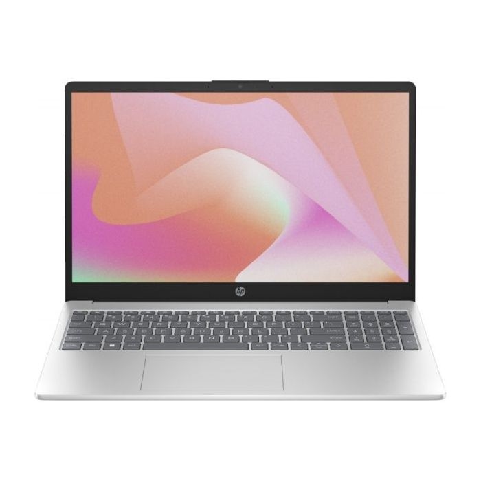 HP 15-fd0058ns Portatil 15.6" Intel Core 5-120U - 8GB - 512GB SSD - Color Plata - Teclado QWERTY (ES)