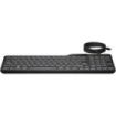 HP 405 Teclado USB Retroiluminado - 12 Teclas Programables - Retroiluminacion LED Blanca con 3 Niveles - Teclas Silenciosas de Perfil Bajo - Inclinacion Ajustable - Resistente a Derrames - Color Negro