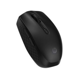 HP 425 Raton Inalambrico Bluetooth - 4000 DPI Multi‑Superficie - Conecta hasta 3 Dispositivos - Bluetooth 5.3 + Swift Pair - 6 Botones Programables - Clic Silencioso - Autonomia 24 Meses - Color Negro